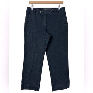 Talbots Straight Leg Denim Jeans Dark Wash